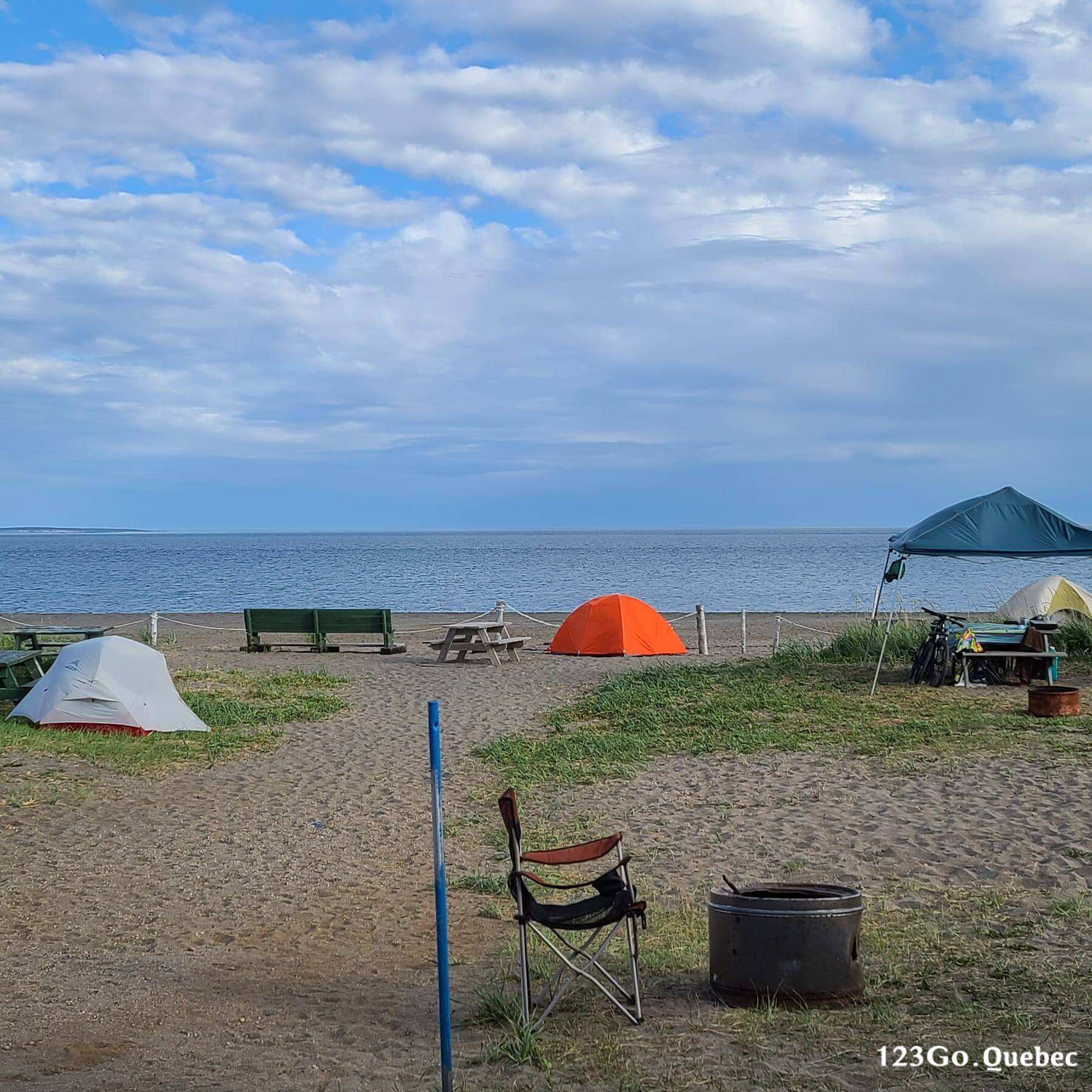 Camping de la Plage Longue-Pointe-de-Mingan