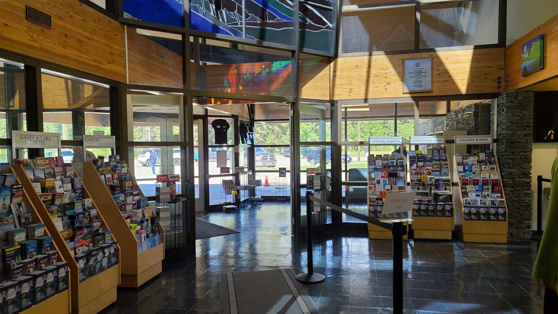 Centre d'information touristique de Canmore en Alberta