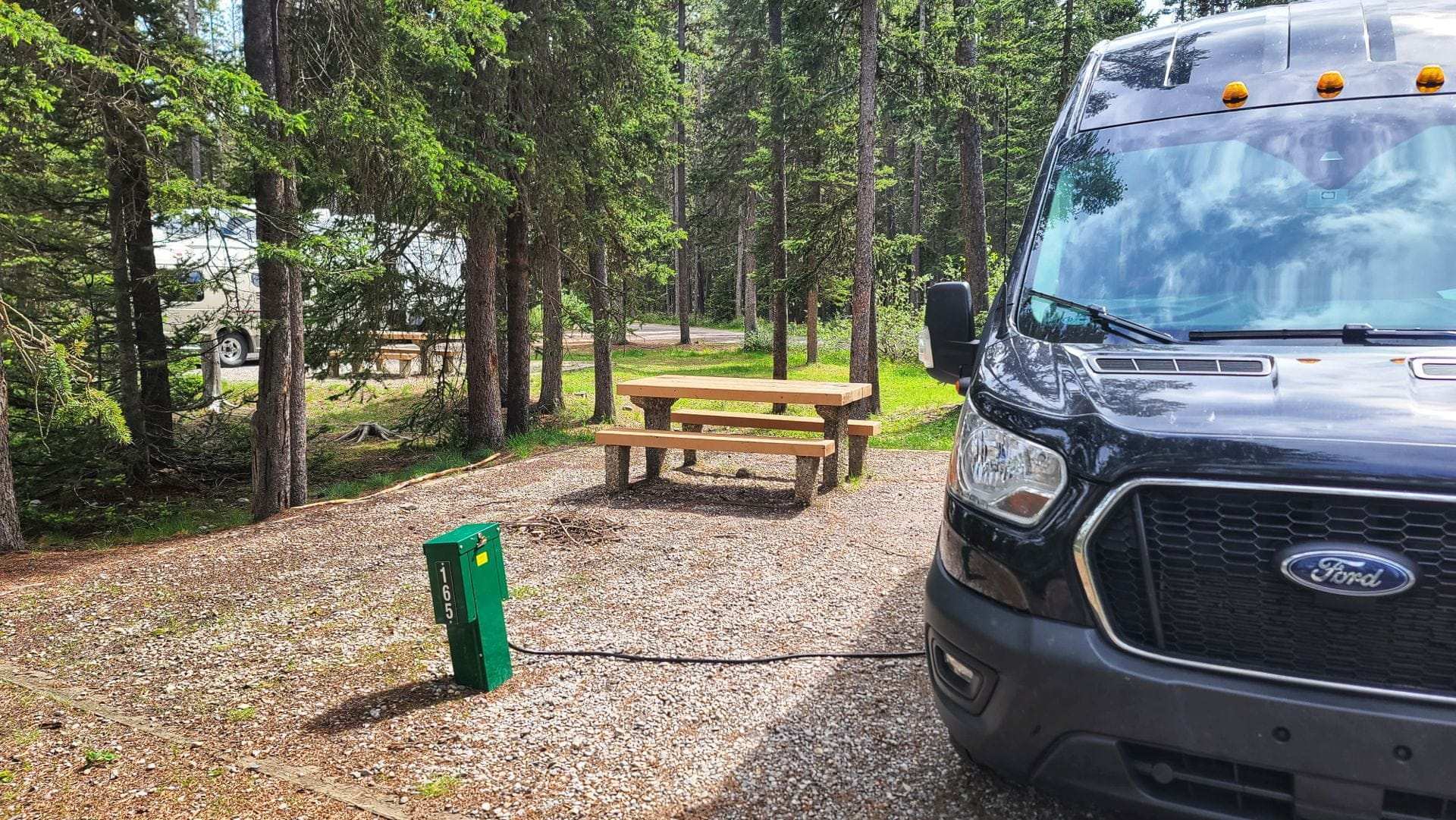 Camping Lac Louise parc Canada