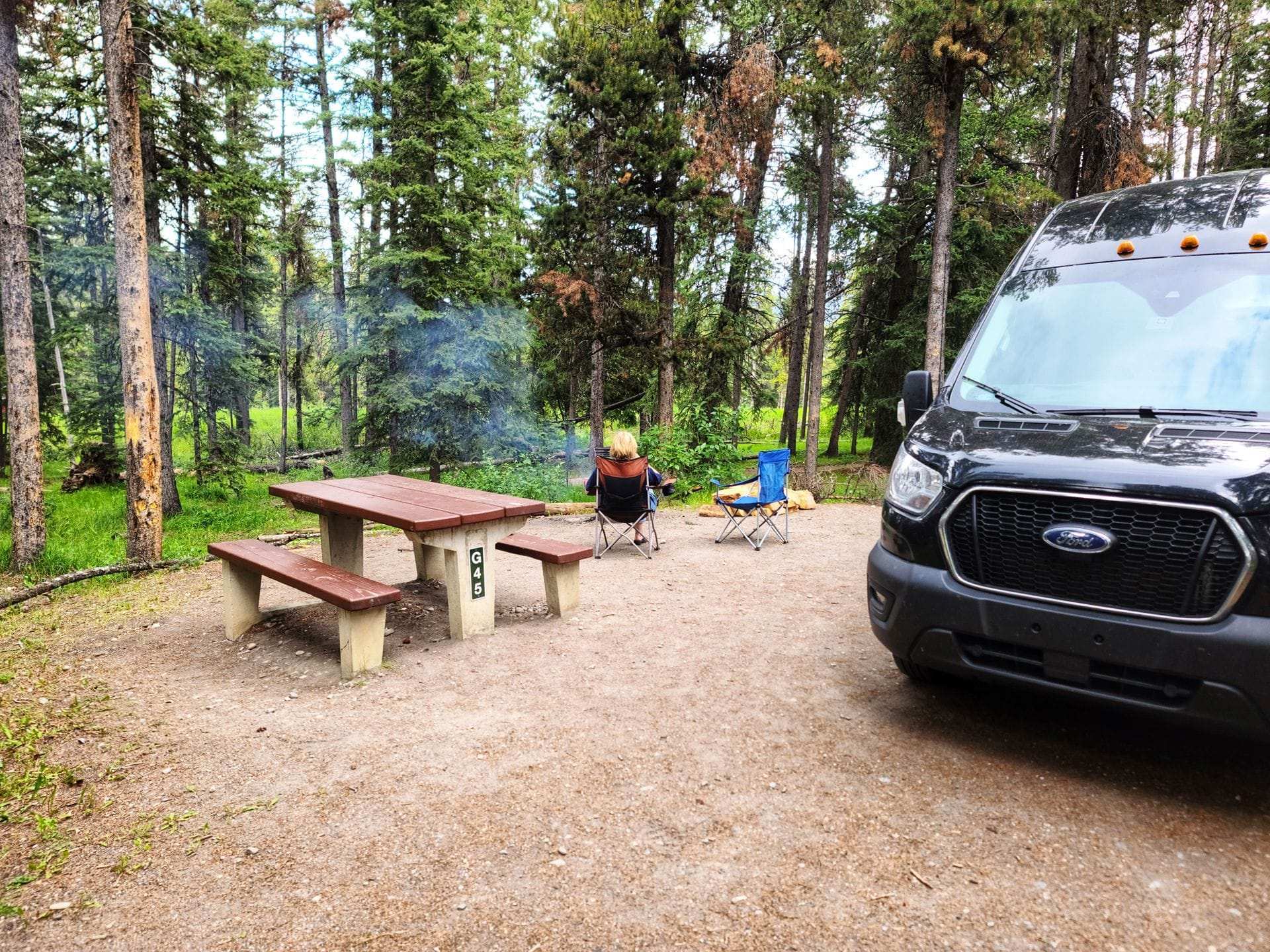 Camping Tunnel Mountain Village 1