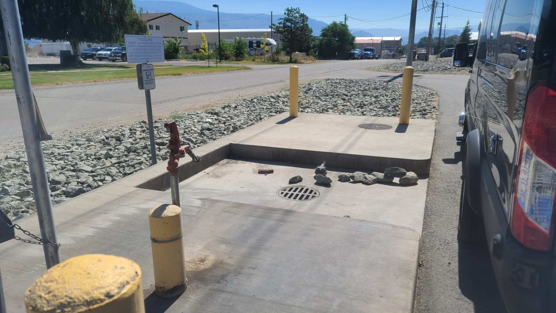 Station de vidange sanitaire de Osoyoos