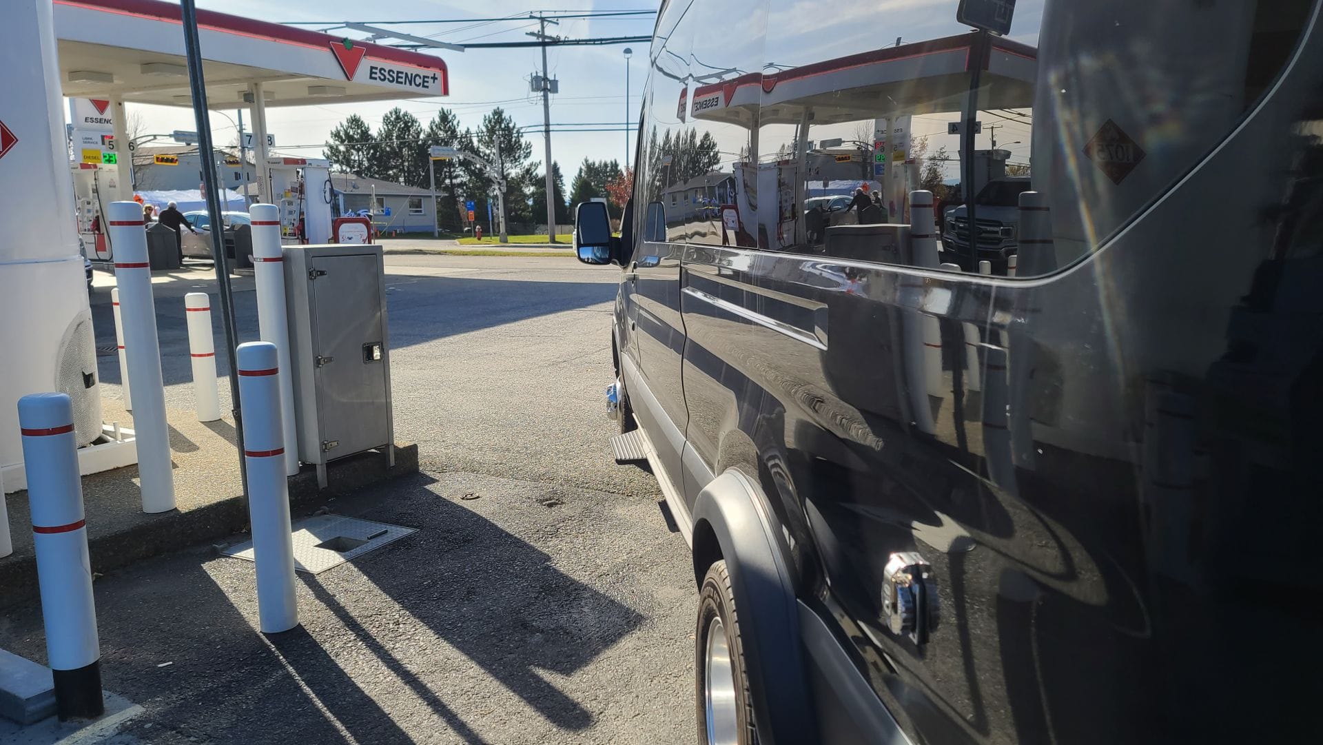 Station de vidange sanitaire du Canadian tire Lac-Mégantic
