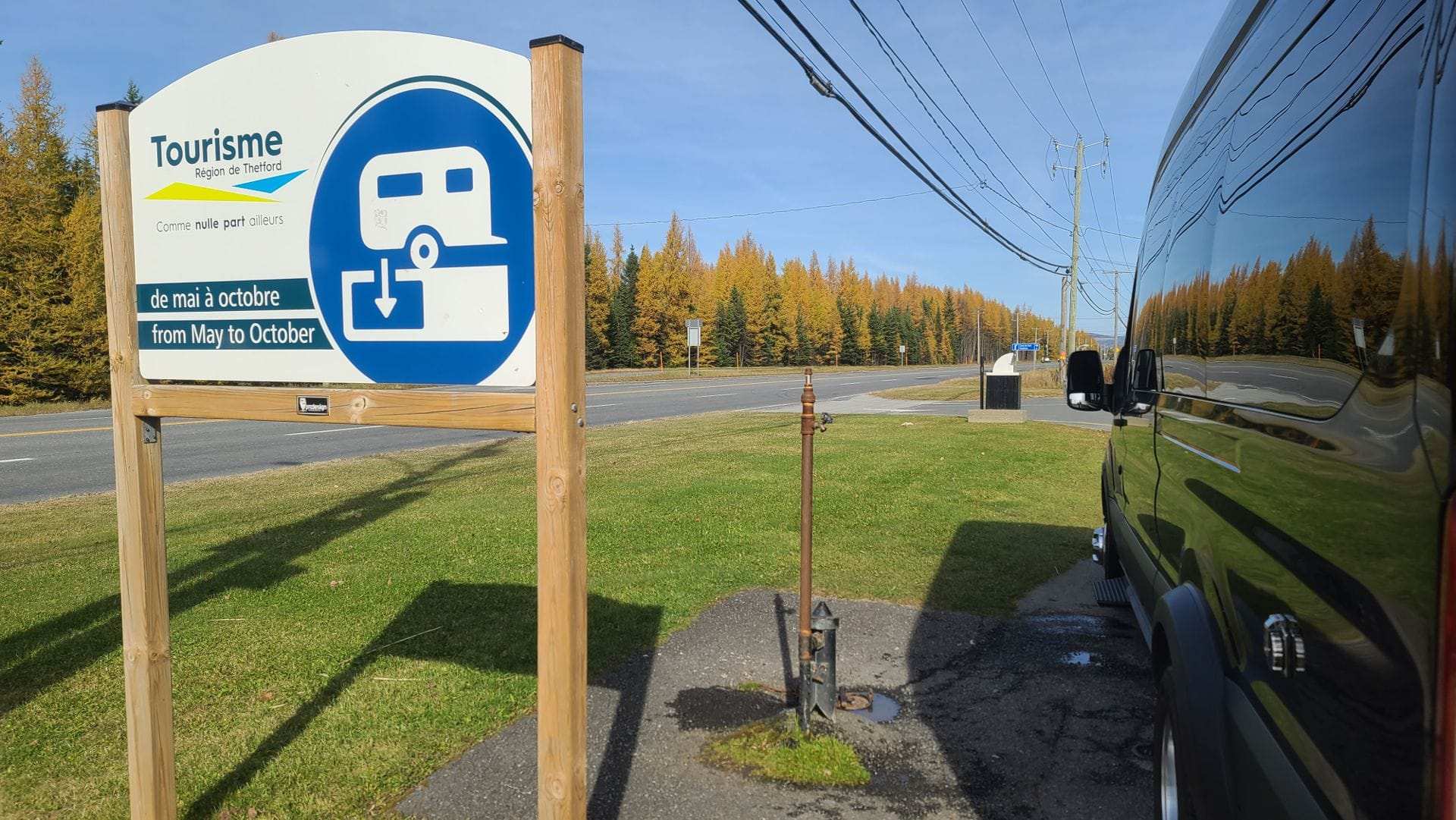 Station de vidange sanitaire de Thetford Mines