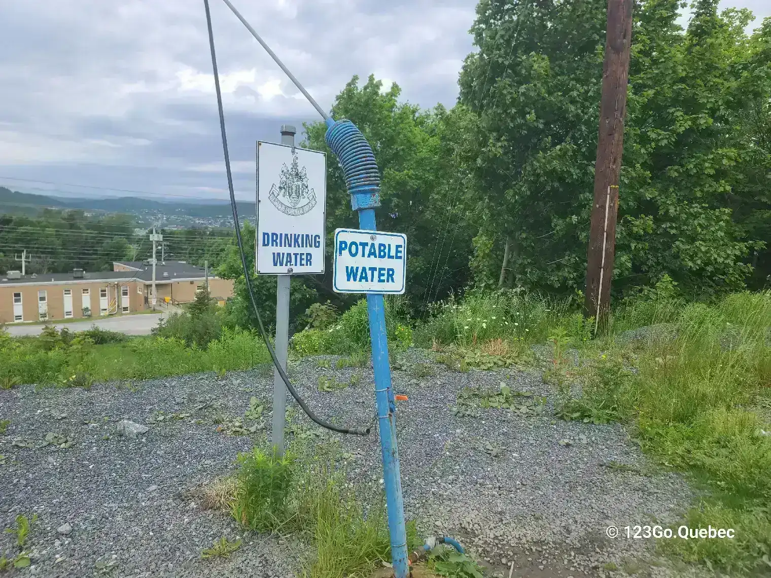 Eau au Centre des Visiteurs