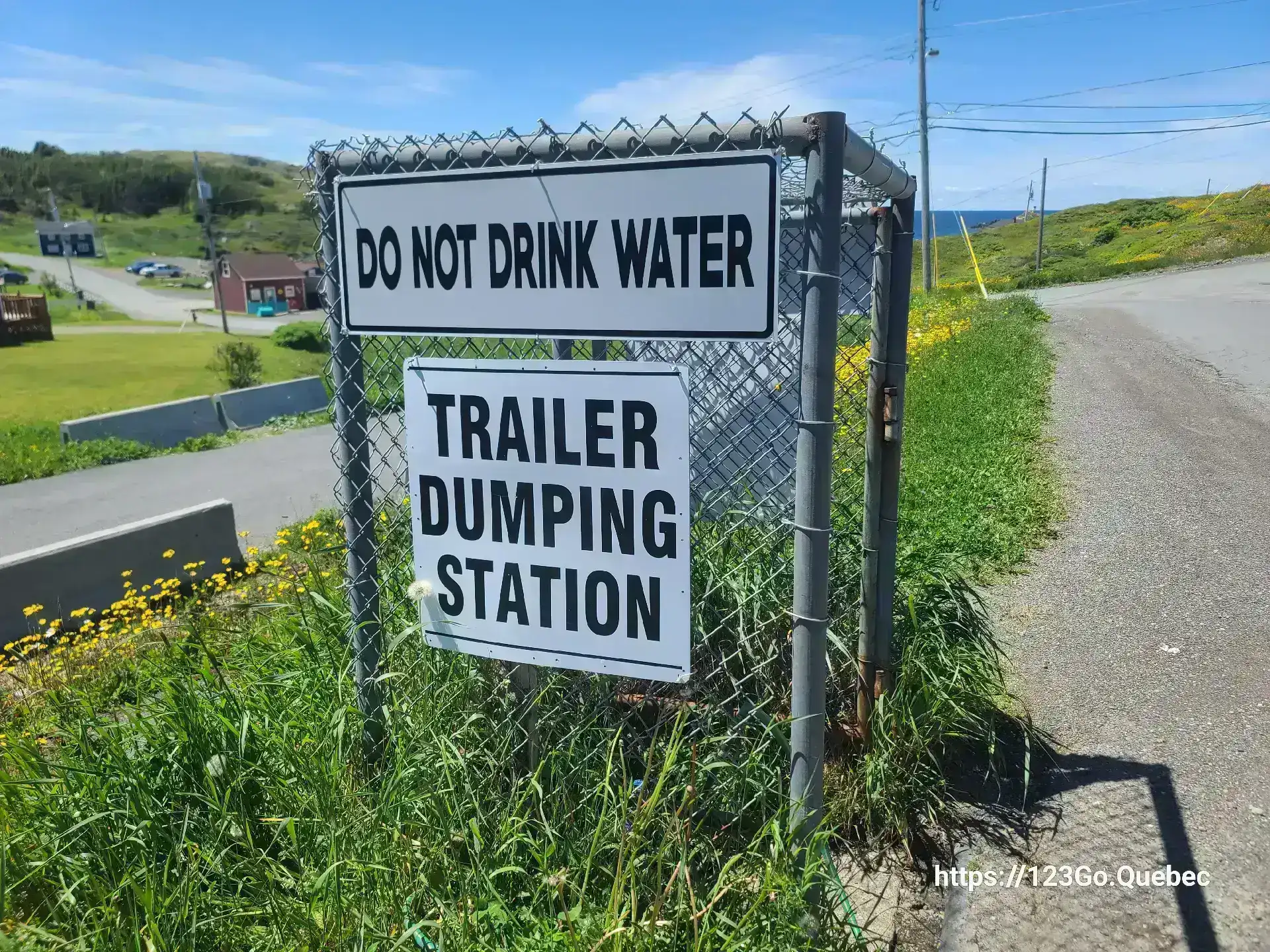 Station de vidange sanitaire de Twillingate