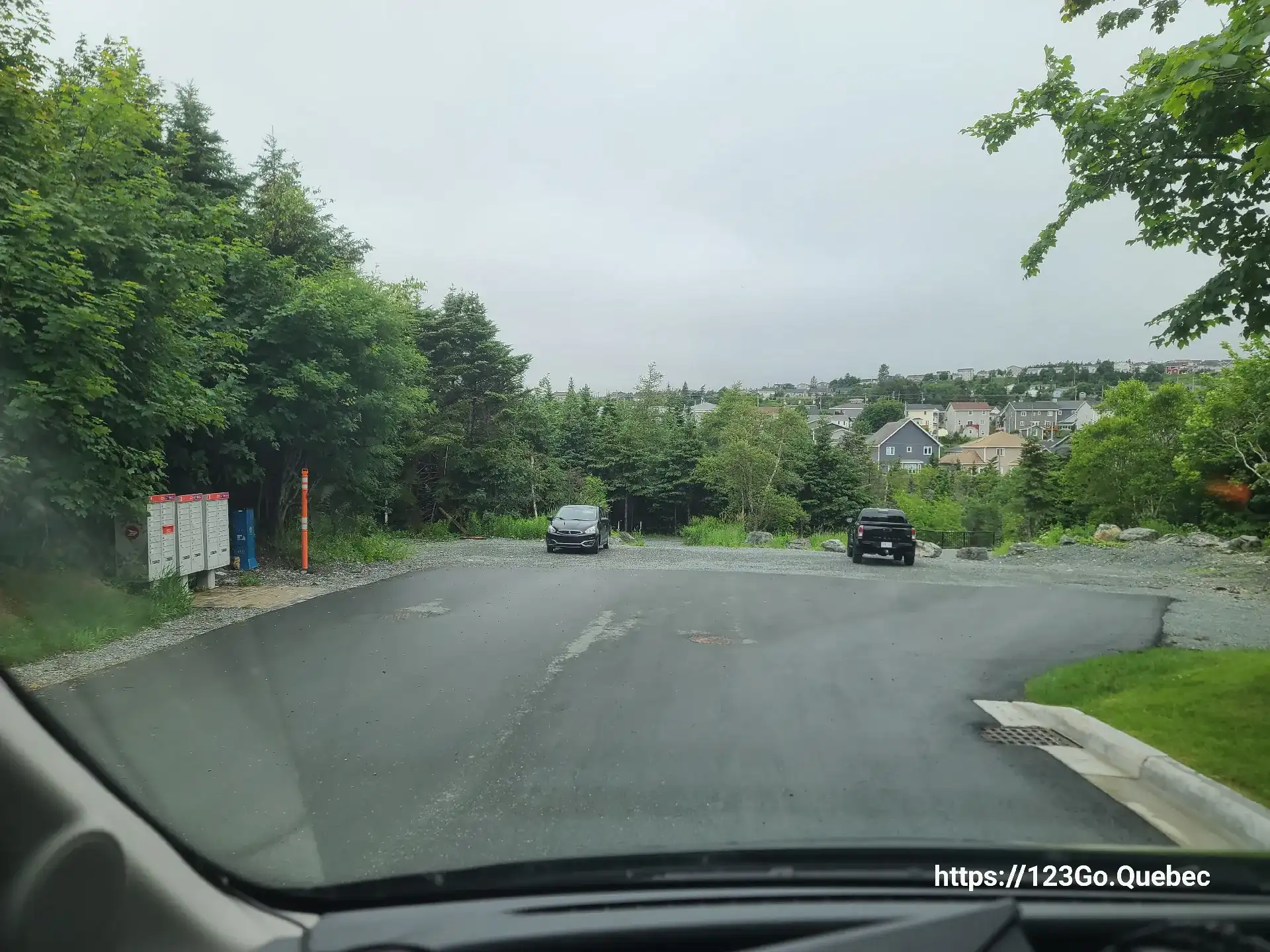 Stationnement du Sentier de Newfoundland Trailway